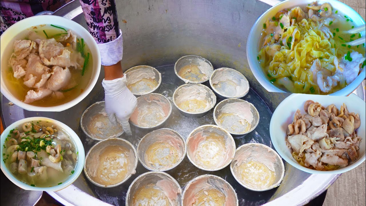 Лучший камбоджийский суп с лапшой