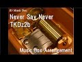 Never Say Never/TKDz2b [Music Box] (Anime "Danganronpa: The Animation" OP)