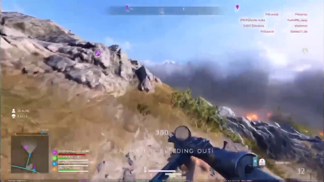 Battlefield V Firestorm Squad Wipe