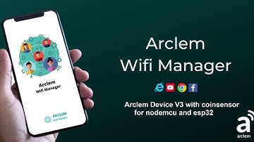Arclem Devices now sold with coinsensor for esp32 and nodemcu