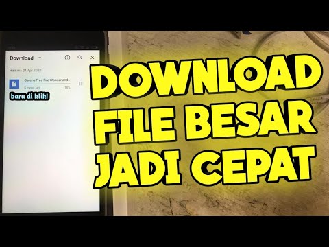 Video: Cara Mempercepat Unduhan File File