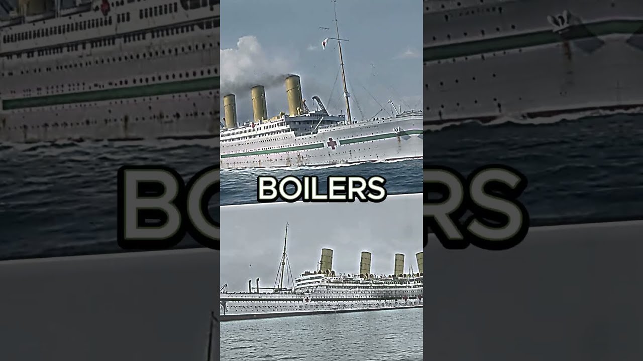 HMHS BRITANNIC VS AQUITANIA Shorts Edit