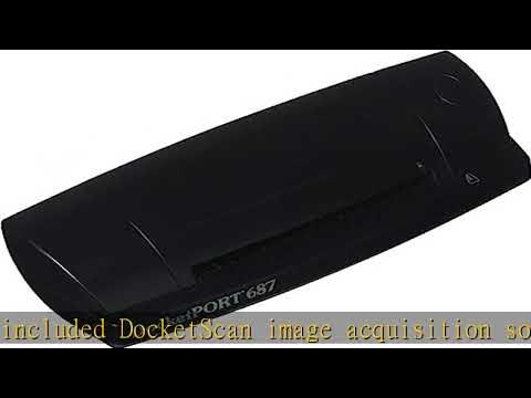 DocketPORT 687 Duplex Card Scanner (DP687) - YouTube