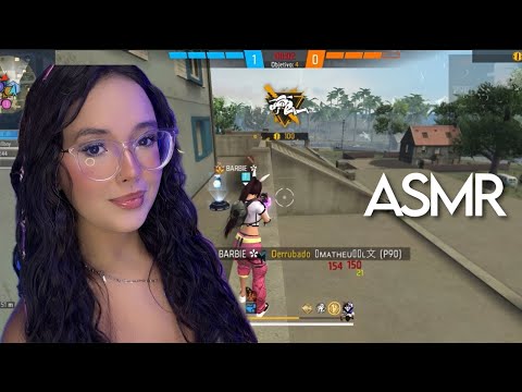 ASMR FREE FIRE 🔥 SUSSURROS e SONS DE BOCA PARA DORMIR IMEDIATAMENTE 🌙
