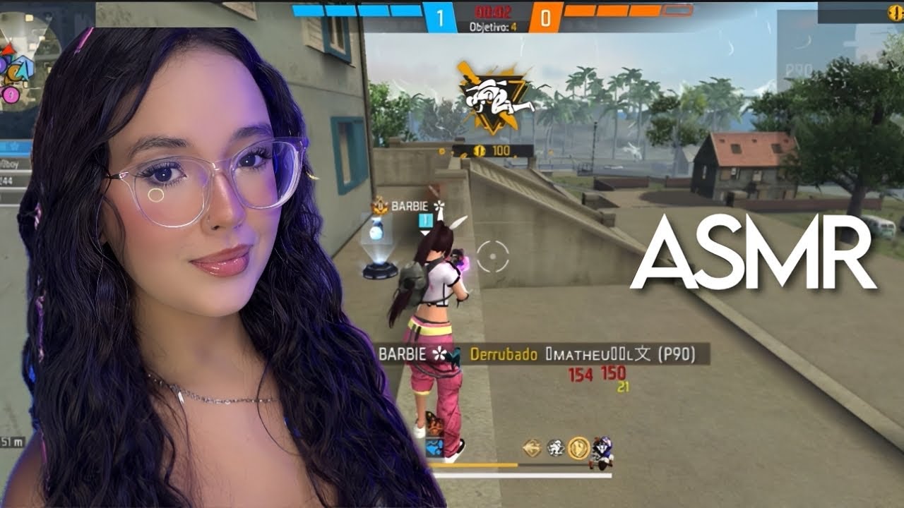 ASMR FREE FIRE 🔥 SUSSURROS e SONS DE BOCA PARA DORMIR IMEDIATAMENTE 🌙