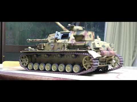 Pz.Kpfw.IV heng long 1/16 RC Ver7.0【ヘンロン Ⅳ号戦車】 - YouTube