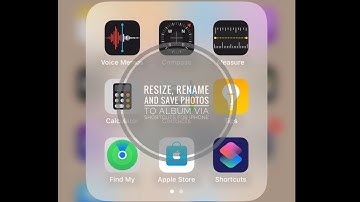 "The Best" Resize, Rename and Directly Save Photos to Album via Shortcuts for iPhone | Tips & Tricks