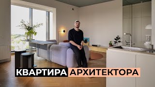 Обзор минималистичного интерьера в небоскрёбе | Reflection apartment