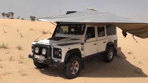 BunduAwn by Bundutec in Dubai Desert
