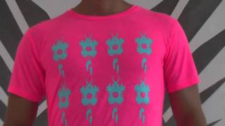 Cooles Krocha Jumpstyle Neon Clubwear Fancybeast Shirt Msfb178