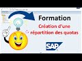 Cration dune rpartition des quotas