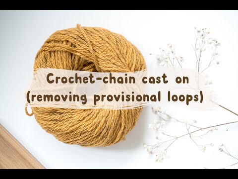 ভিডিও: কিভাবে Crochet এ লুপ উপর Castালাই