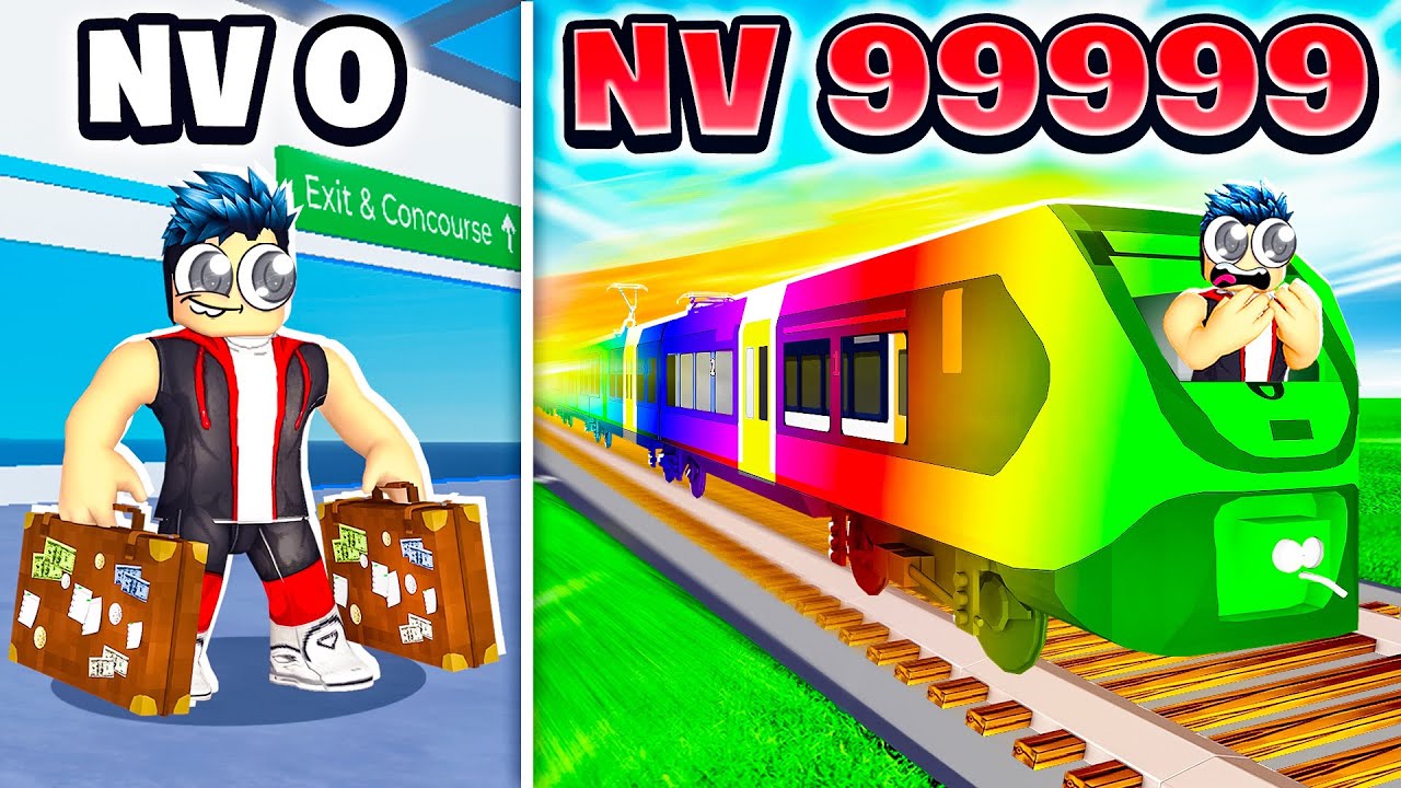 Construire une GARE DE NIVEAU MAX dans Roblox Train Tycoon !