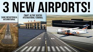 MSFS Marketplace Update: 3 New Remote & Island Airports Tested (SARE, ZWAT, YKII)