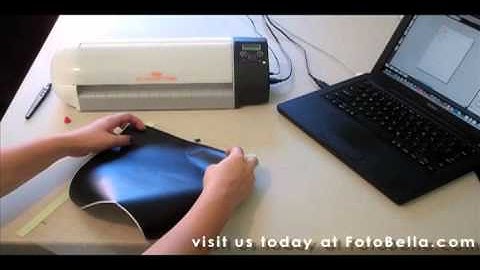 Cutting Vinyl with your Silhouette