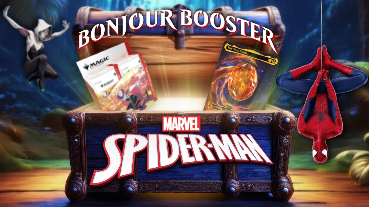 BonjourBooster #29 : Magic The Gathering Spider-Man Display Collector Boosters