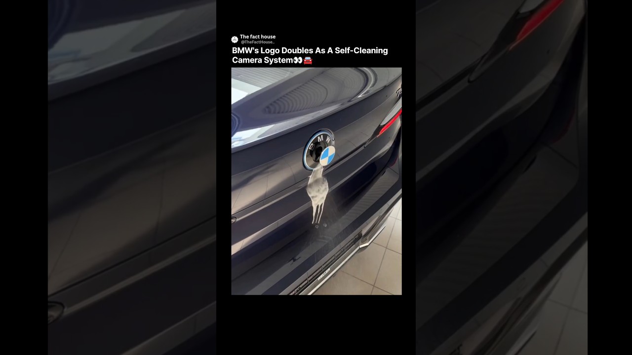🚘 BMW Logo Hides a Camera?!