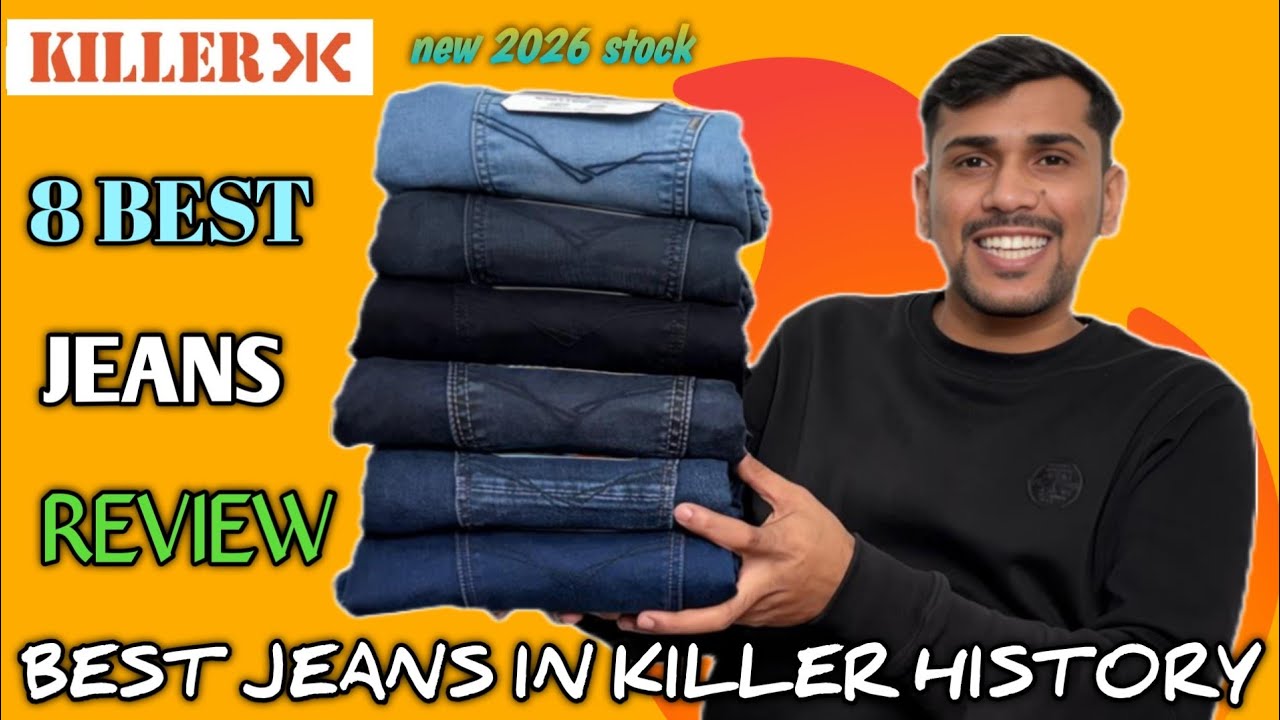 KILLER 8 BEST JEANS REVIEW || KILLER BRAND 2026 JEANS REVIEW 🔥