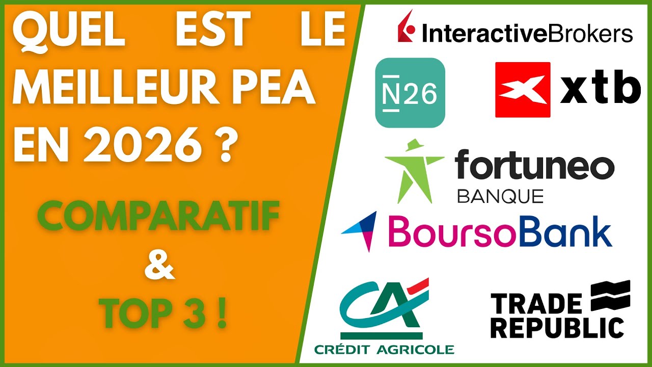Quel PEA Choisir en 2026 ? Comparatif & TOP 3 !