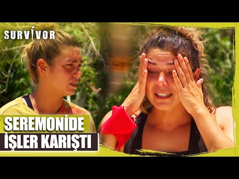 Nefise ve Asena Kavgayı Seromoniye Taşıdı!  | Survivor 112. Bölüm