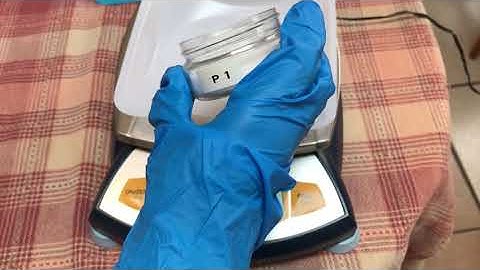 How to use an electronic pan balance