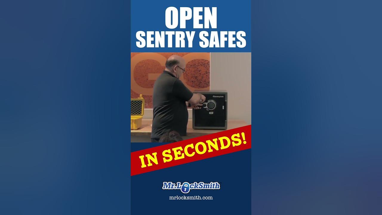 Open Sentry Safes in Seconds Rare Earth Mr. Locksmith™ YouTube