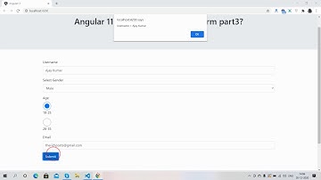 Angular 11 - How to use reactive form part3? Getting input fields values