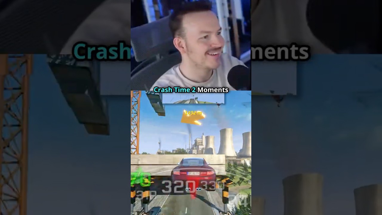 CRASH TIME 2 MOMENTS #shorts #gaming #funny