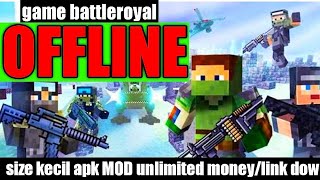 Game offline battleroyal apk MOD unlimited money " screenshot 5