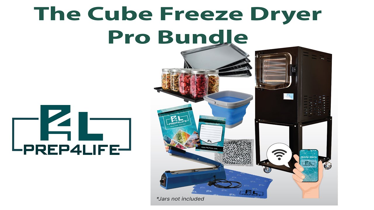 Prep4Life Pro Cube Freeze Dryer Bundle YouTube