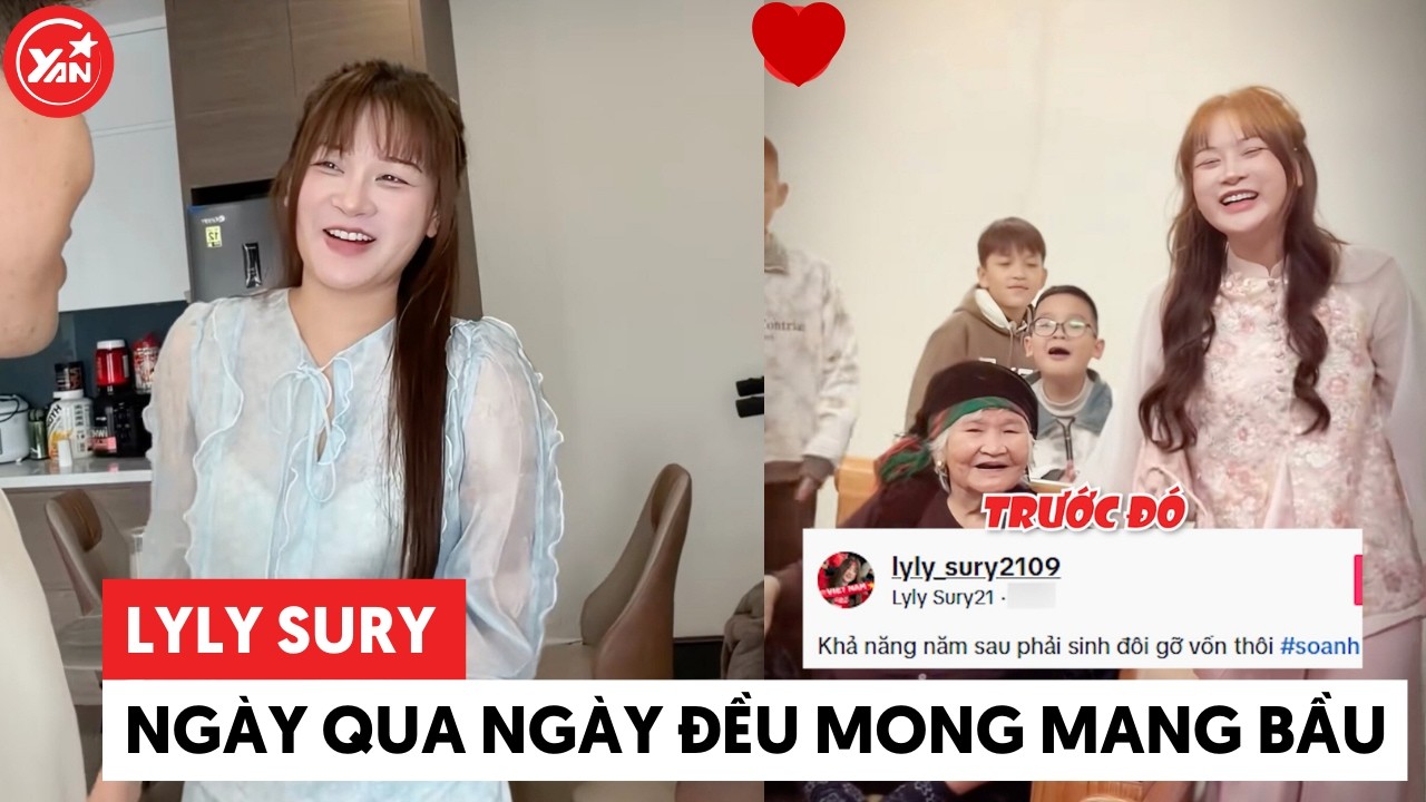 Lyly Sury ngày qua ngày đều mong mang bầu #lylysury #yannews