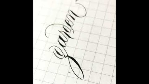 Beautiful Calligraphy with a pointed pen #calligraphy #shorts