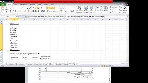 ICT Lab Activity 3 - MS Excel  Part 1