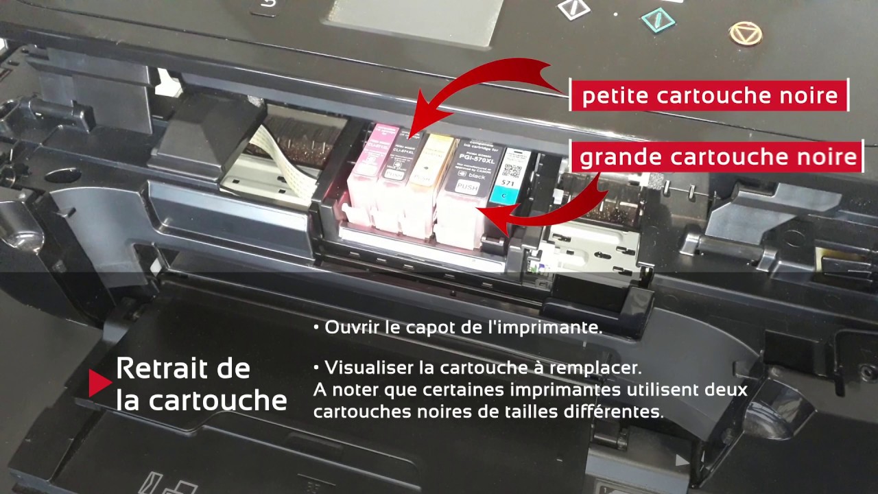 Tutorial FR-EN-DE-NL] Canon 570/571 printer cartridge replacement