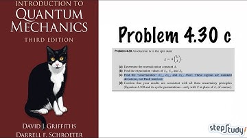 Problem 4.30 c) Introduction to Quantum Mechanics