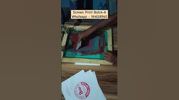 Screen Printing Batch 8th #screenprinting #colourprinter #tech #screenprint #friendscomputer