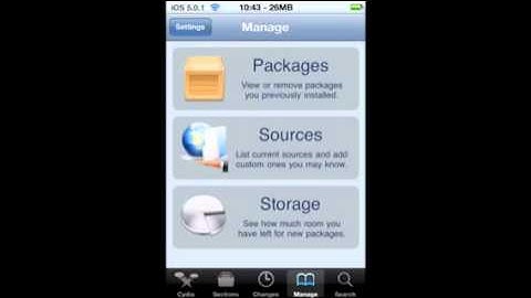 How to change your status in Cydia