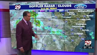nbc29 weather at noon