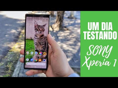 SONY XPERIA 1: TESTEI POR UM DIA! VEM CONFERIR EXCLUSIVO 🇧🇷