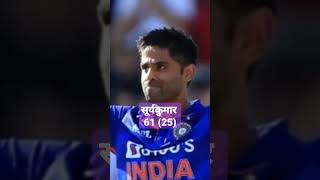 आग उगलता बल्ला।SURYAKUMAR YADAV 61(25) IND VS ZEM IND 185/5#t20worldcup2022 #shorts #sports