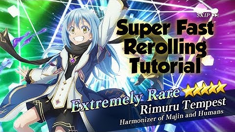 Isekai Slime Memories: How To Reroll? Super Fast Rerolling Guide!