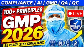 Pharma Manufacturing Masterclass: GMP Essentials & Audit Readiness (LIVE)