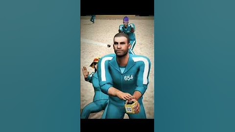 Squid game player had the power to stop time💀#shorts #vairalshort