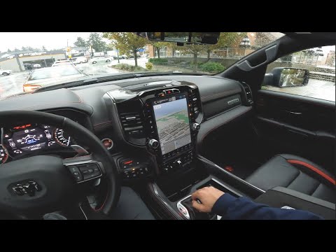 POV Driving The 2022 Ram TRX 700hp Worlds Fastest Truck ASMR