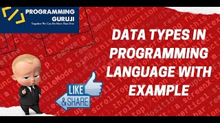 Data Types in Hindi | C Programming Language Tutorial For Beginner - Lesson - 4