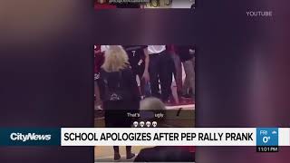 School Issues Apology After Pep-Rally Prank Goes Too Far