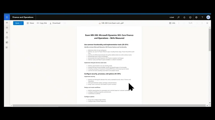 Dynamics Unplugged  - Dynamics 365 F&SC A to Z: Y is for