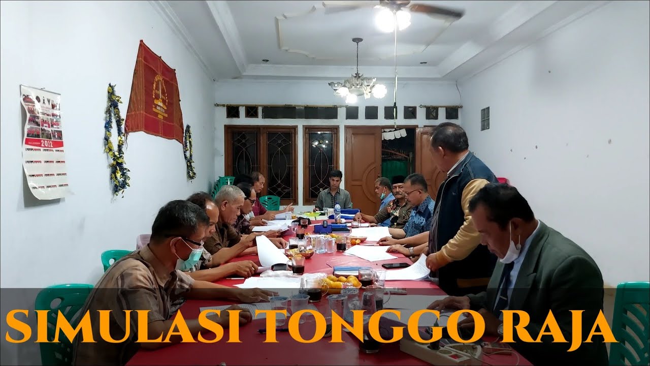 SIMULASI TONGGO RAJA, di Ulaon Habot ni Roha.