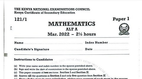 KCSE 2022 MATHS PAPER 1 NO4: LINEAR INEQUALITIES