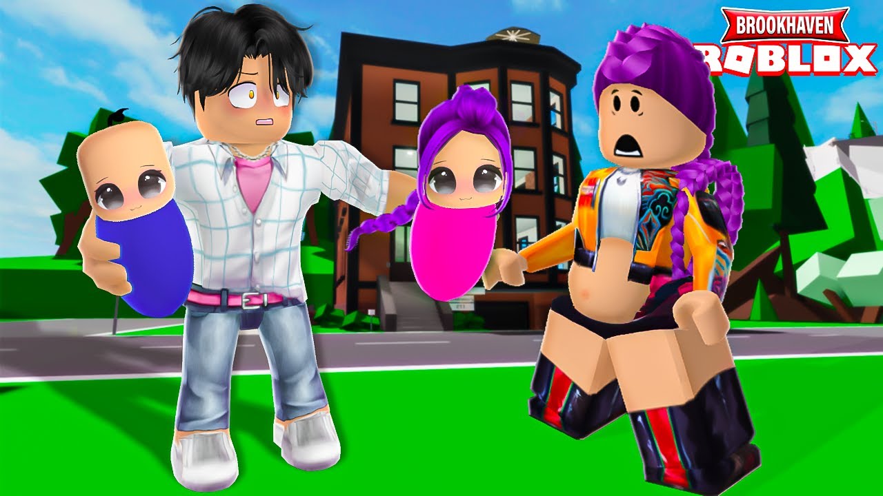 RUMI A DES JUMEAUX DANS BROOKHAVEN RP ROBLOX (KPOP DEMON HUNTERS)